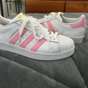 Adidas Pink Superstar Sneakers